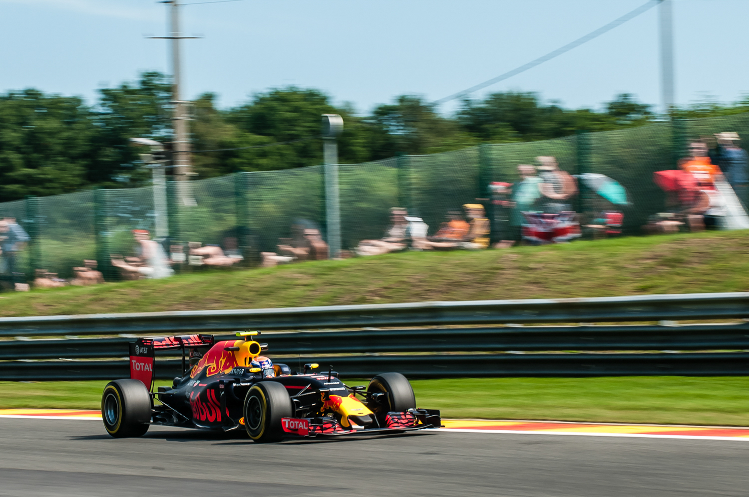 Max Verstappen in Spa-Francorchamps - 2016